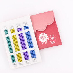 KNİTPRO - 15 cm Zing Deluxe Çift Uçlu İğne Seti KnitPro