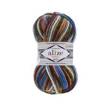 ALİZE - ALİZE SUPERLANA MAXI MULTICOLOR 52141