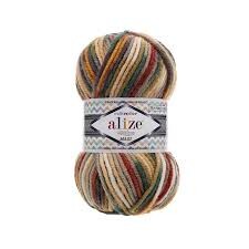 ALİZE - ALİZE SUPERLANA MAXI MULTICOLOR 52143