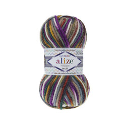 ALİZE - ALİZE SUPERLANA MAXI MULTICOLOR 52147