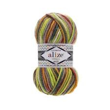 ALİZE - ALİZE SUPERLANA MAXI MULTICOLOR 52149