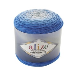 ALİZE - Alize Superlana Mıdı Ombre Batik 7271