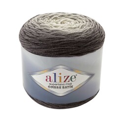 ALİZE - Alize Superlana Mıdı Ombre Batik 7290