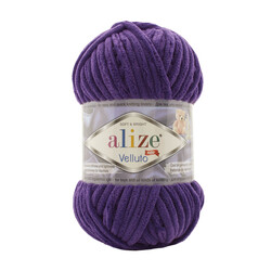 ALİZE - Alize Velluto 74 Koyu Mor