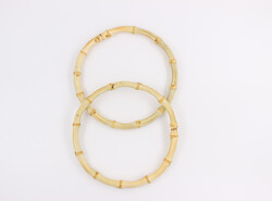 İTHAL - Bambu Görünümlü Çanta Sapı 15 cm 1(çift)