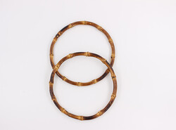 İTHAL - Bambu Görünümlü Çanta Sapı 15 cm 1(çift)