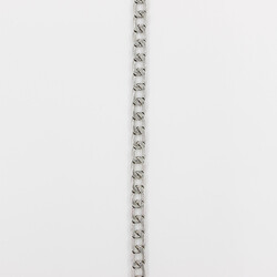 İTHAL - Çanta Askı Zinciri Aluminyum Gümüş 120 cm (9x15x2,8)