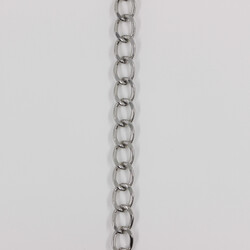 İTHAL - Çanta Askı Zinciri Aluminyum Gümüş 120 cm (9x15x3,2)
