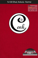 CENK - CENK DÜZ YAZMA 100CM POŞETLİ 074 Karmen Kırmızı