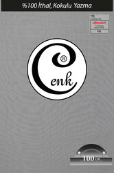 CENK - CENK DÜZ YAZMA 100CM POŞETLİ 118 Gümüş Gri