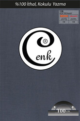 CENK - CENK DÜZ YAZMA 100CM POŞETLİ 119 Açık Antrasit