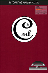 CENK - CENK DÜZ YAZMA 100CM POŞETLİ 1790 Canlı Bordo