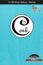 CENK - CENK DÜZ YAZMA 100CM POŞETLİ 363 Buz Mavi