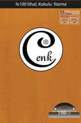 CENK - CENK DÜZ YAZMA 100CM POŞETLİ 413 Soft Hardal