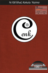 CENK - CENK DÜZ YAZMA 100CM POŞETLİ 748 Koyu Kiremit