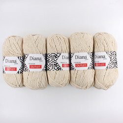 PUKKA - Diana Yarn Premium Outlet Simli(5 Adet) 27