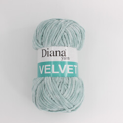 PUKKA - Diana Yarn Velvet Outlet 13 Su Yeşili