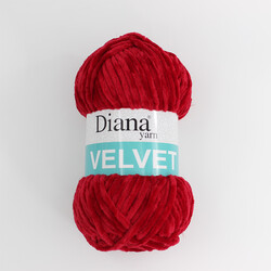 PUKKA - Diana Yarn Velvet Outlet 9 Koyu Kırmızı