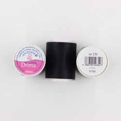 DRİMA - Drima Dikiş İpliği 9700 Siyah 900m
