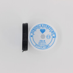 İTHAL - Elastik Misina 06mm-Siyah
