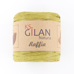 GİLAN - Gilan Rafya İp (250 gr.) No:5-Yeşil