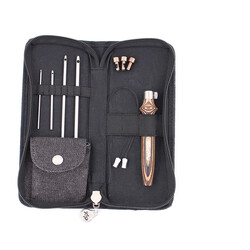KNİTPRO - Knitpro Earthy Ahşap Punch Iğne Seti