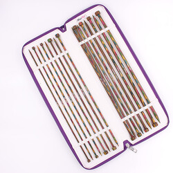 KNİTPRO - Knitpro Symfonie Ahşap 35cm Örgü Şiş Seti