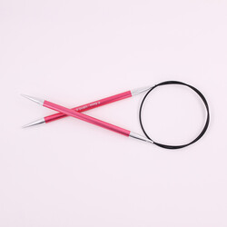 KNİTPRO - Knitpro Zing 100cm Misinalı Şiş 6,5mm
