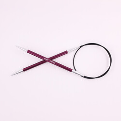 KNİTPRO - Knitpro Zing 100cm Misinalı Şiş 6mm