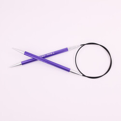 KNİTPRO - Knitpro Zing 100cm Misinalı Şiş 7mm