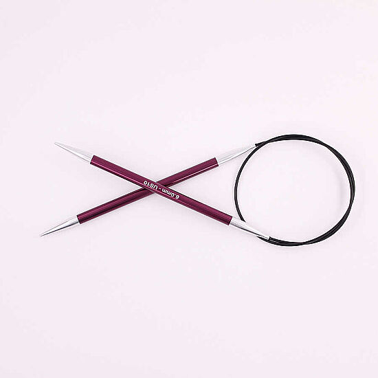 Knitpro Zing 120cm Misinalı Şiş 6mm - 1