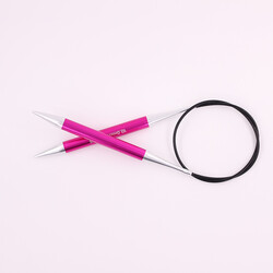 KNİTPRO - Knitpro Zing 150cm Misinalı Şiş 10mm