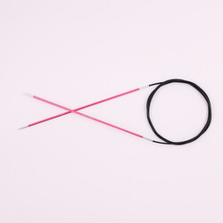 KNİTPRO - Knitpro Zing 150cm Misinalı Şiş 2mm