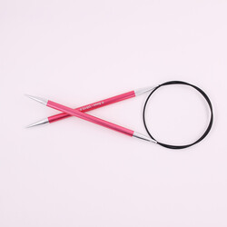 KNİTPRO - Knitpro Zing 150cm Misinalı Şiş 6,5mm