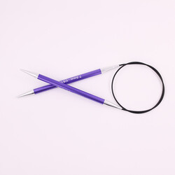 KNİTPRO - Knitpro Zing 150cm Misinalı Şiş 7mm