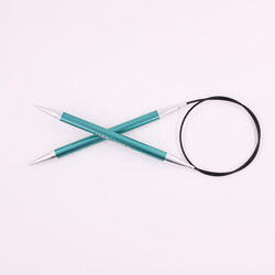 KNİTPRO - Knitpro Zing 150cm Misinalı Şiş 8mm