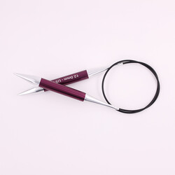 KNİTPRO - Knitpro Zing 60cm Misinalı Şiş 12mm