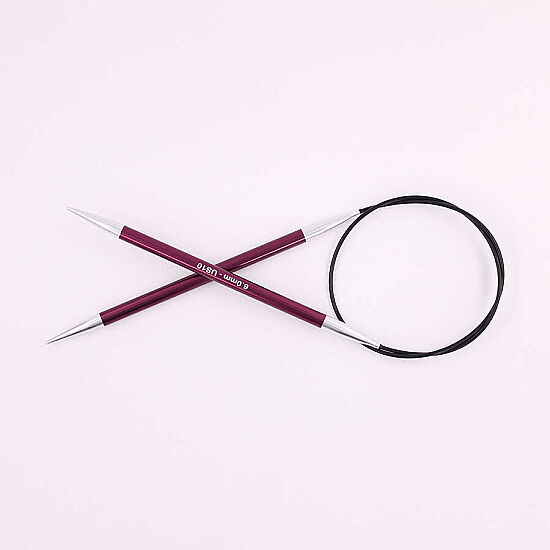 Knitpro Zing 60cm Misinalı Şiş 6mm - 1