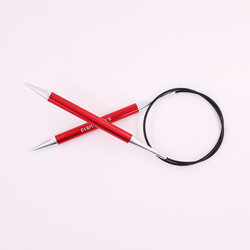 KNİTPRO - Knitpro Zing 60cm Misinalı Şiş 9mm