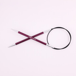 KNİTPRO - Knitpro Zing 80cm Misinalı Şiş 6mm