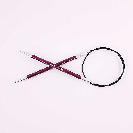 Knitpro Zing 80cm Misinalı Şiş 6mm - 1