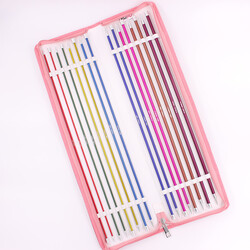 KNİTPRO - Knitpro Zing Deluxe 40cm Örgü Şiş Seti