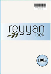 REYYAN - REYYAN İPEK DÜZ YAZMA 100CM POŞETLİ 002 Krem