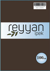 REYYAN - REYYAN İPEK DÜZ YAZMA 100CM POŞETLİ 008 K.Kahve