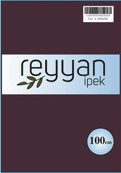 REYYAN - REYYAN İPEK DÜZ YAZMA 100CM POŞETLİ 025 K.Mürdüm