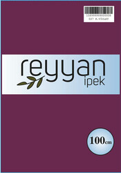 REYYAN - REYYAN İPEK DÜZ YAZMA 100CM POŞETLİ 027 K.Violet