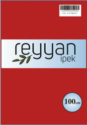 REYYAN - REYYAN İPEK DÜZ YAZMA 100CM POŞETLİ 032 K.Kırmızı