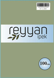 REYYAN - REYYAN İPEK DÜZ YAZMA 100CM POŞETLİ 047 A.Haki