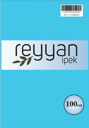 REYYAN - REYYAN İPEK DÜZ YAZMA 100CM POŞETLİ 063 K.Turkuaz