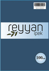 REYYAN - REYYAN İPEK DÜZ YAZMA 100CM POŞETLİ 065 K.İndigo
